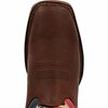 Durango Rebel by Patriotic Pull-On Western Flag Boot, BROWN/UNION FLAG, D, Size 9.5 DB5554